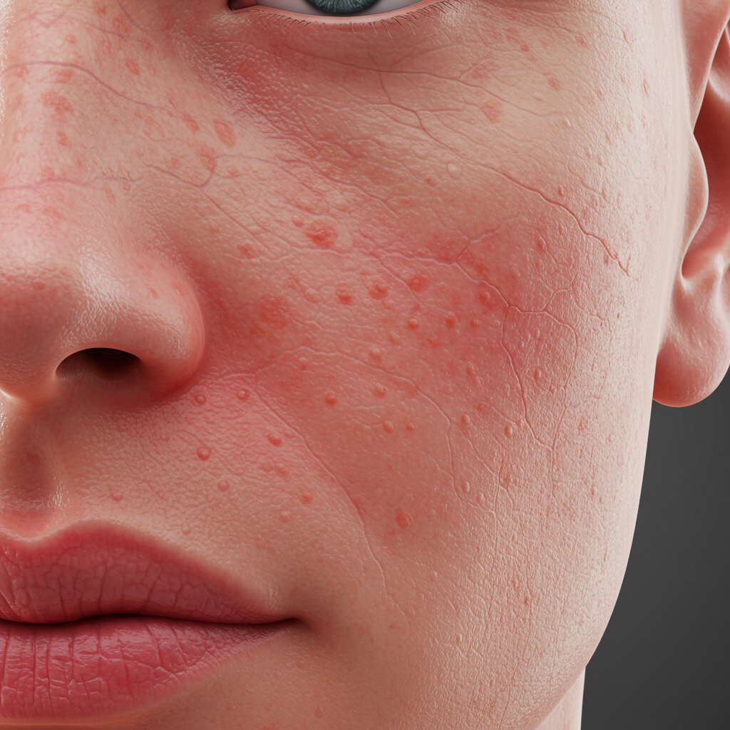 Rosacea Treatment at Dermanation Clinic in Noida